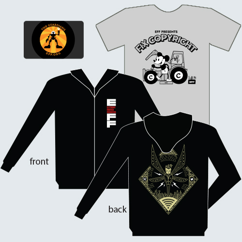 Guardian Combo: Hooded Sweatshirt, Fix Copyright T-Shirt, and Metal Member Card