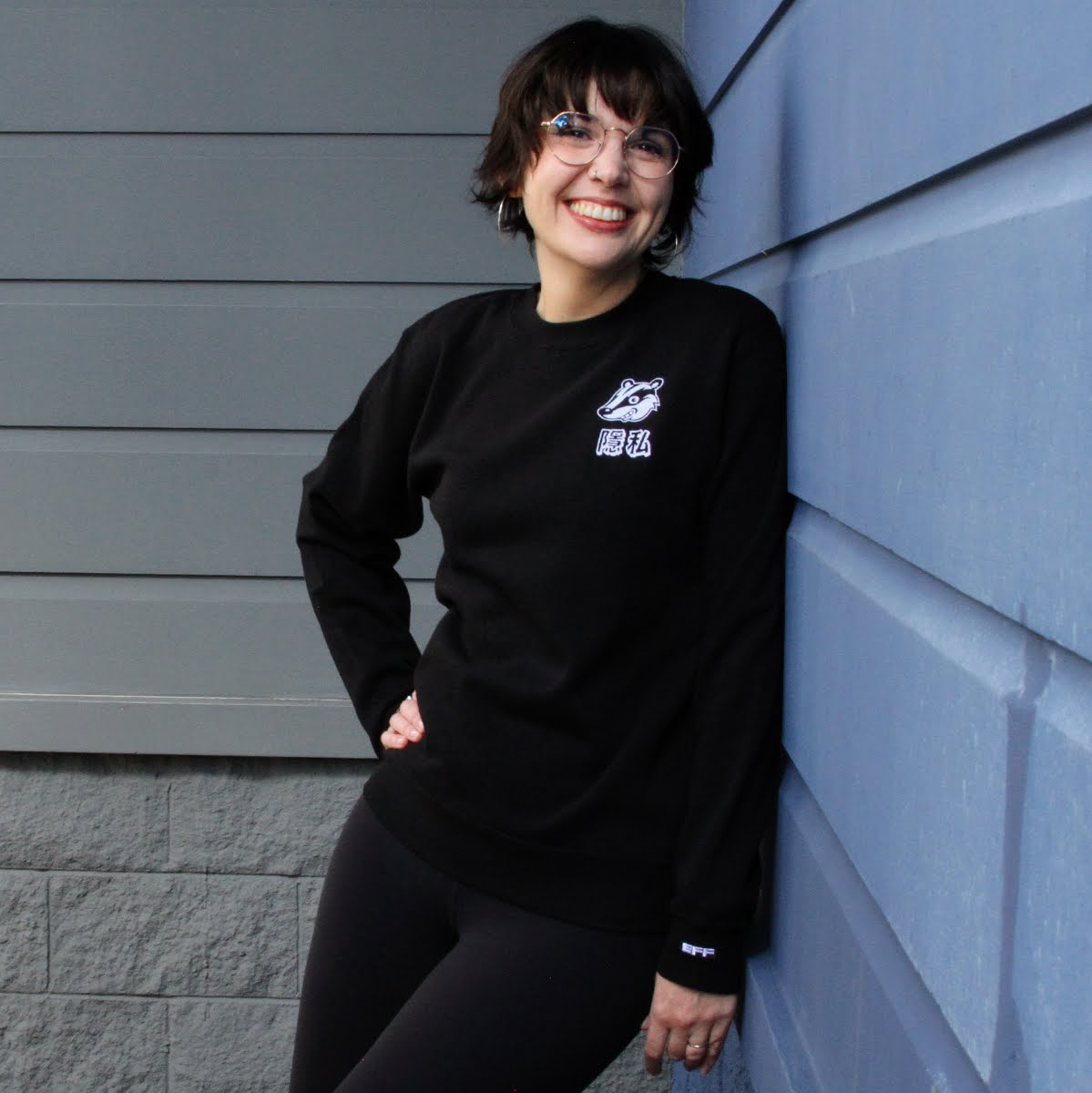 Privacy Badger Crewneck