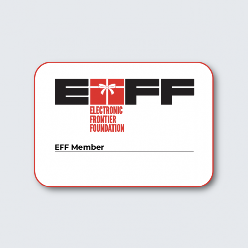 EFF Gift Membership Certificate Electronic Frontier Foundation EFF Gift Membership Certificate Electronic Frontier Foundation