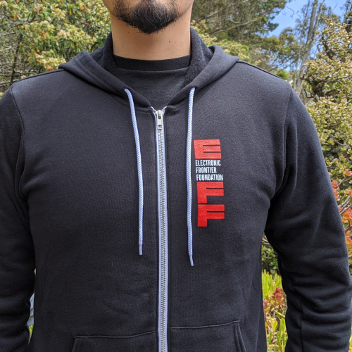 EFF30 Lighthouse Hooded Sweatshirt | Electronic Frontier Foundation